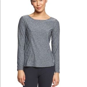 EUC Marika Lattice Long Sleeve Yoga Tee